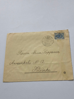 KORPI 13. V. 02 postilähetyskuori, kts!