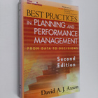 David A. J. Axson : Best Practices in Planning and Perfor... - pikkukuva 1