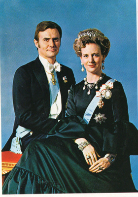 Tanskan kuningatar Margaret & prinssi Henrik