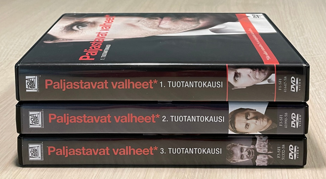 Paljastavat valheet (2009-2011) koko TV-sarja (14DVD)