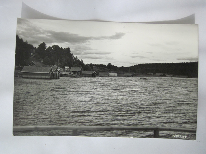 VANHA Postikortti Virrat 1950-luku Alkup.Mallikappale
