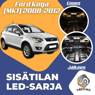 Ford Kuga (MK1) Sisätilan LED-sarja 13-osainen