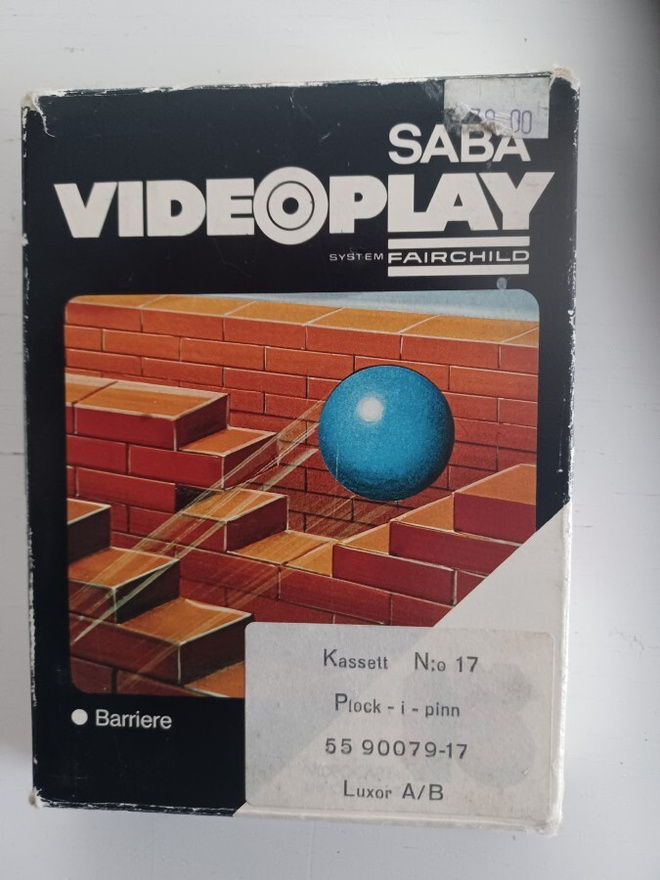 Fairchild Channel F - Videocart 15 ( CIB )