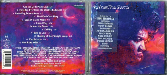 KOKOELMA CD-LEVY . IN FROM THE STORM