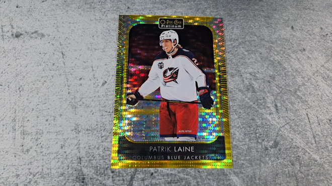 Patrik Laine 2021-22 OPC Platinum Seismic Gold