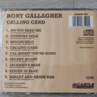 Rory Gallagher Calling Card UUSI - pikkukuva 2
