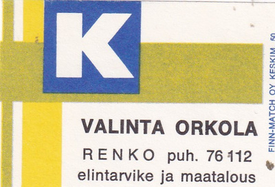 Renko,  Valinta Orkola   , 2/13