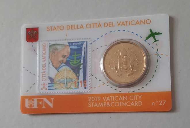 Vatikaani coincard 2019