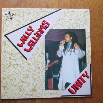 Willy Williams - Unity (Suomi-painos 1987, komea reggae LP)