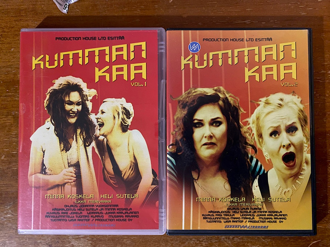 Kumman kaa 1 ja 2 DVD