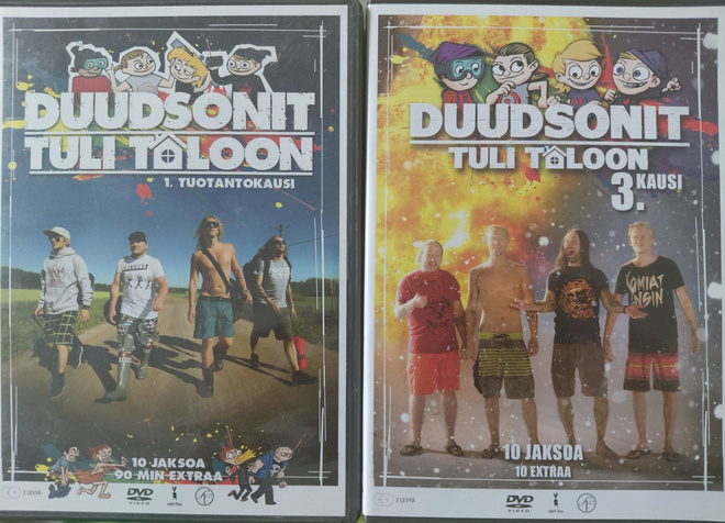 Duudsonit tuli taloon 1. ja 3. Tuotantokausi dvd