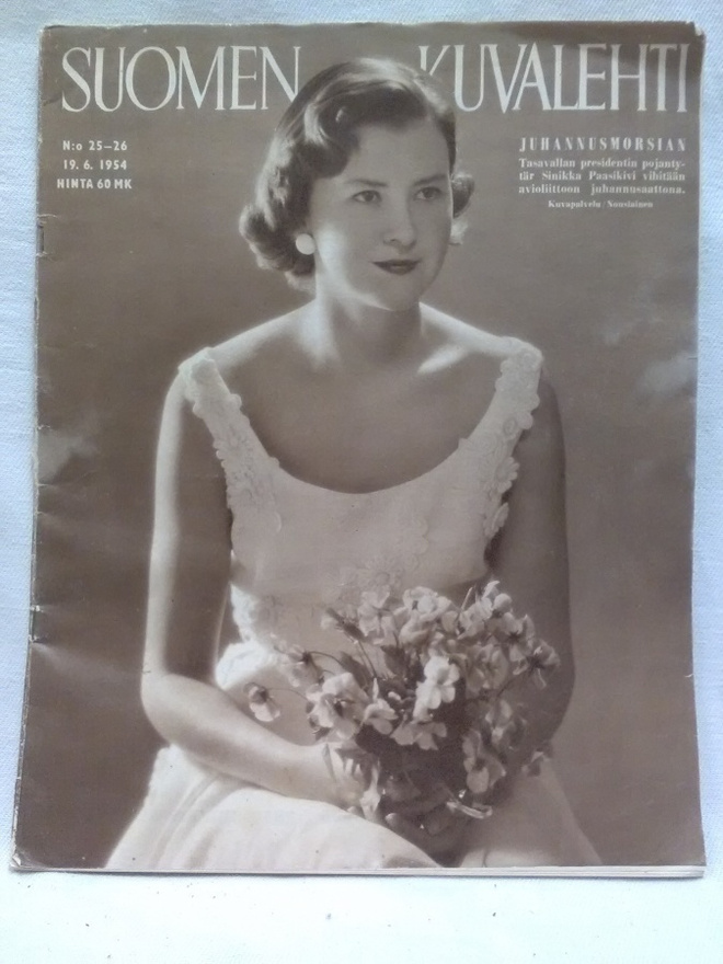 Suomen Kuvalehti N:o 25-26 1954 kesäkuu