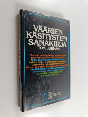 Tom Burnam : Väärien käsitysten sanakirja