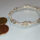 Finlandia Koru jewellery, hopea rannekoru kivillä 925 E8 - pikkukuva 3