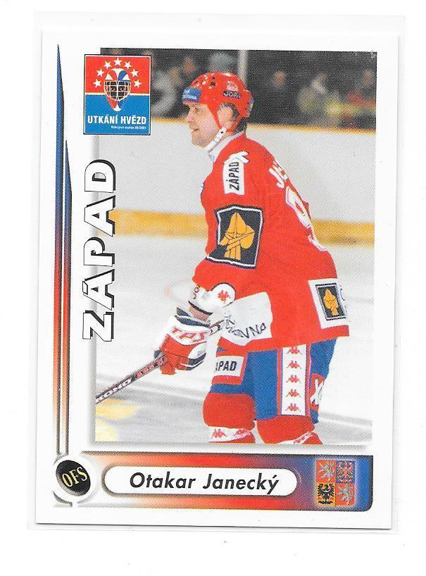 2001-02 OFS Utkani Zapad #33 Otakar Janecky Tsekki  Jokerit