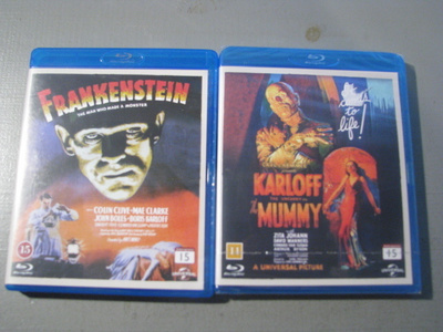 BORIS KARLOFF ELOKUVAT ( Blu-ray )