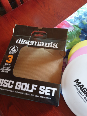 Discmania: 3 frisbeegolf kiekkoa: Putter,Mid-range,Driver