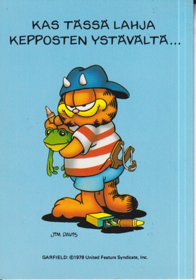 Jim Davis, Kas tässä lahja kepposten ystävältä. Ritsat e118