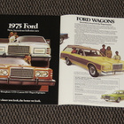 1975 Ford LTD / Galaxie 500 esite - 12 siv - KUIN UUSI - pikkukuva 1