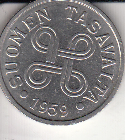 5 mk  1959    kl 5