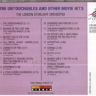 THE UNTOUCHABLES AND OTHER MOVIE HITS - pikkukuva 2