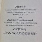 VANHA Vihko Natsi Saksa Propaganda Danzig un Die See 1944 - pikkukuva 3