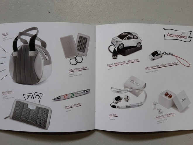 Fiat oheistuotteet -esite, 2013