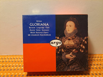 Britten:Gloriana-Barstow,Langridge-Mackerras ym. 2CDBox