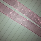 500cm pinkki organtza nauha - pikkukuva 3