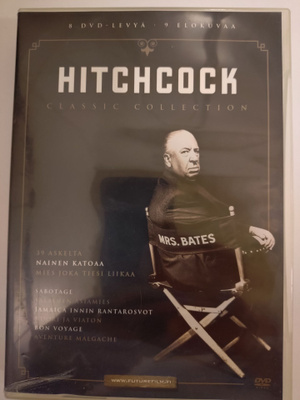 8DVD Hitchcock Classic Collection 9 elokuvaa 1934-44