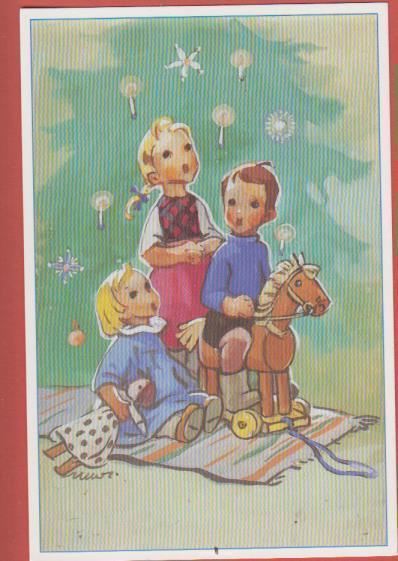 Martta Wendelin Lapset laulavat kuusen äärellä