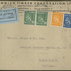 M30 1945 lentokirje Portugaliin 9.8.1945 - pikkukuva 1