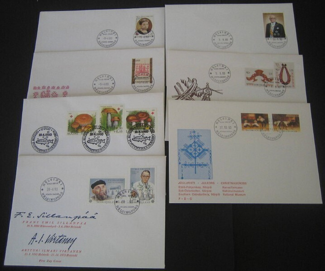 FDC erä  1980,  8eril. Lape  26e myös Ampumahiihto