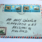 1970 Jordania lentopostikuori Suomeen - pikkukuva 1