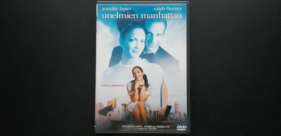 DVD: Unelmien Manhattan (Jennifer Lopez, Ralph Fiennes 2002)