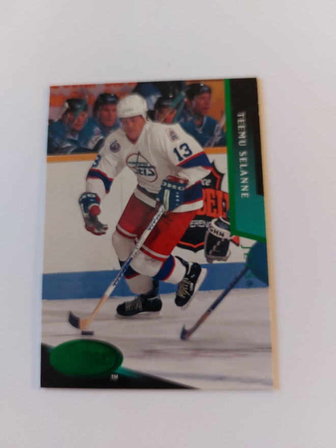 1993-94 Parkhurst  Emerald Ice #233 Teemu Selänne