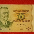 Korvaava eli tähtiseteli 10 markkaa 1980     A sarjaa - pikkukuva 1