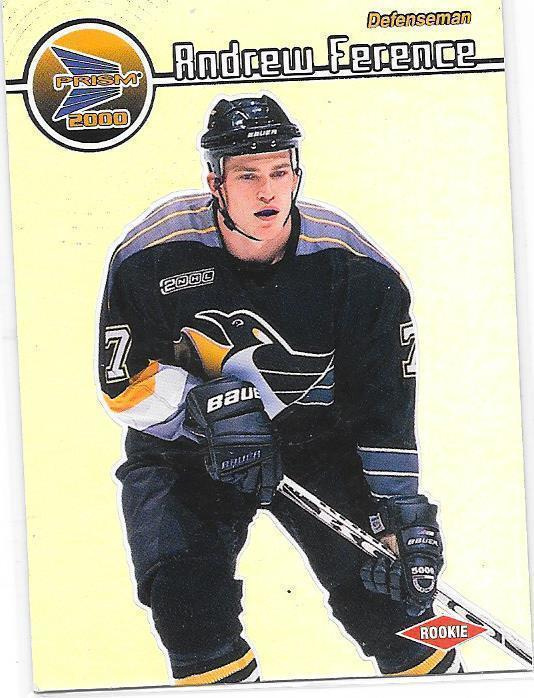 1999-00 Pacific Prism #113 Andrew Ference Pittsburgh Pens