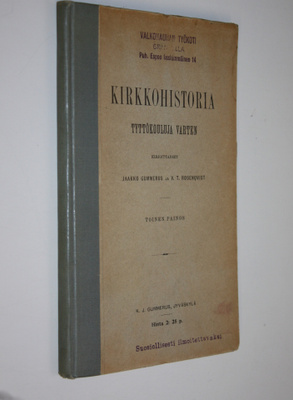 Jaakko Gummerus : Kirkkohistoria tyttökouluja varten
