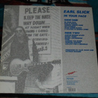 EARL SLICK ~ In Your Face ~ LP - pikkukuva 2