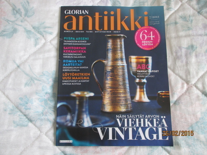 Antiikki -lehti 7/2013
