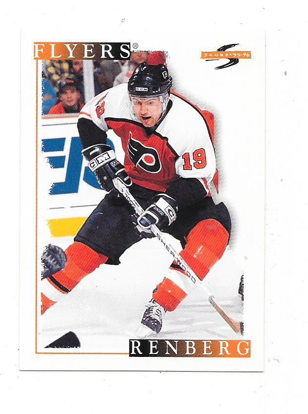 1995-96 Score #35 Mikael Renberg , Philadelphia Flyers