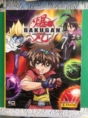 Bakugan: Battle Brawlers. Tarra-albumi. Panini. 2009.