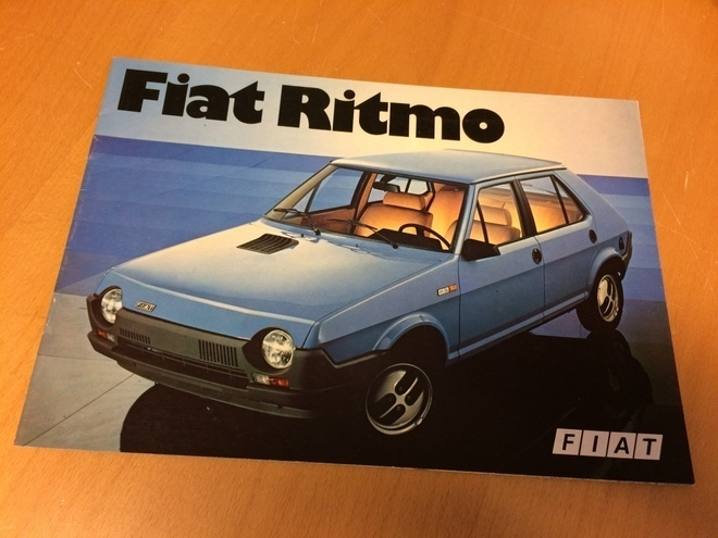 Myyntiesite - Fiat Ritmo - 10/1980