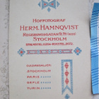 VANHA CDV Valokuva Kirjailija Torsten Helsingius 1909 - pikkukuva 2