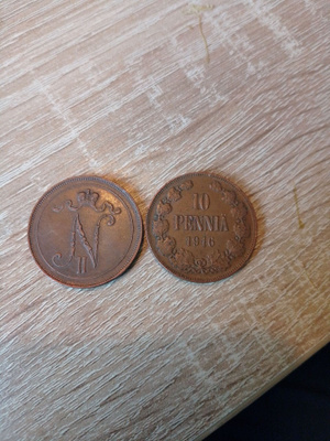 Nikolain 10 penniä 2kpl