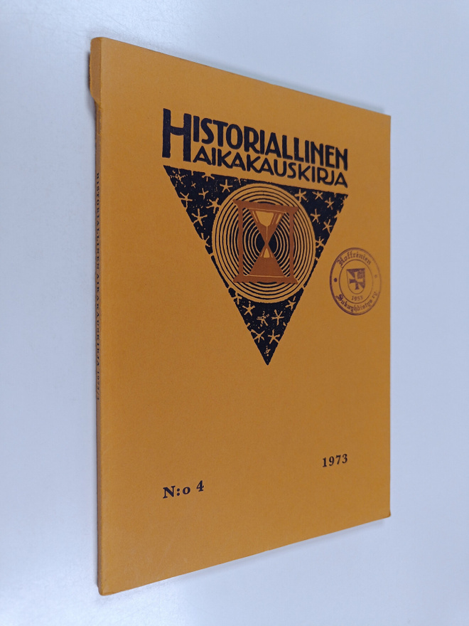 Historiallinen aikakauskirja 1973, n.o 4