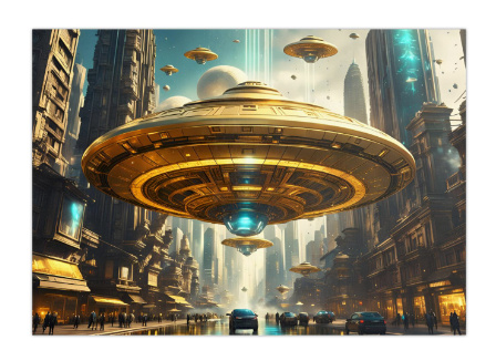 100 kpl uusia Sci-Fi taide julisteita koko A4