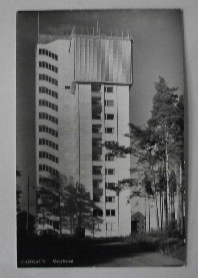 Varkaus, vesitorni, vanha mv valokuvapk, ei p.