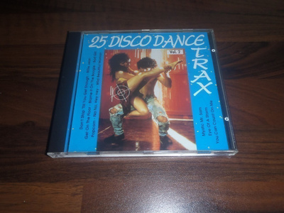 VARIOUS - 25 DISCO DANCE TRAX Vol.2 . cd ( Hyvä kunto )
